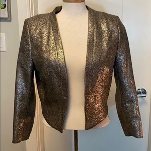 Sparkly open dress coat